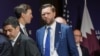 US Vice President JD Vance (right) speaks with Jared Kushner at the Lake Lucerne Summit in Switzerland, where US and Iranian negotiators met along with Qatari and Pakistani mediators.