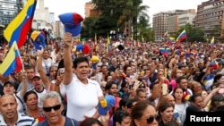 Каракастағы президент Николас Мадуроның билігіне қарсылық шеруі. Венесуэла, 23 қаңтар 2019 жыл.