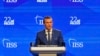 Sekretari amerikan i Mbrojtjes, Pete Hegseth, gjatë samitit të sigurisë në Singapor.