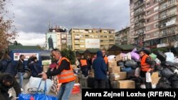 Во Косово се собира помош за настраданите во Албанија.