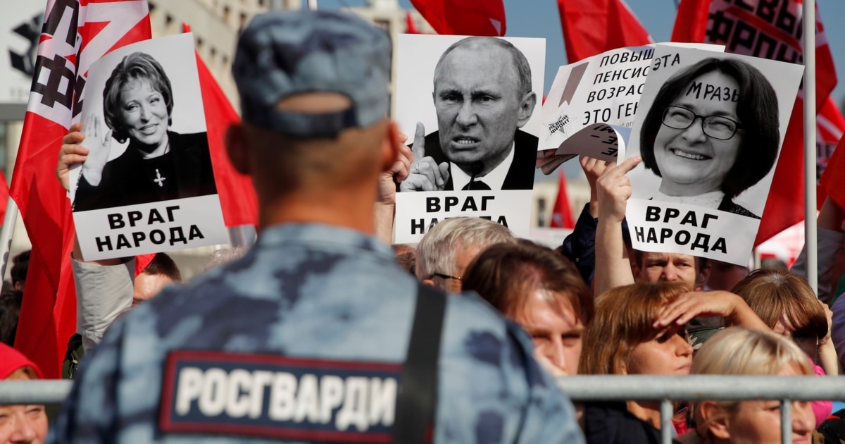 Putin Retirement Putin Signs Unpopular Bill Raising Retirement Ages By Five Years