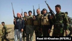 Iraqi fighters who liberated west Anbar from Islamic State gunmen in late December