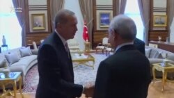 Erdogan müxalifət liderləri ilə görüşdü