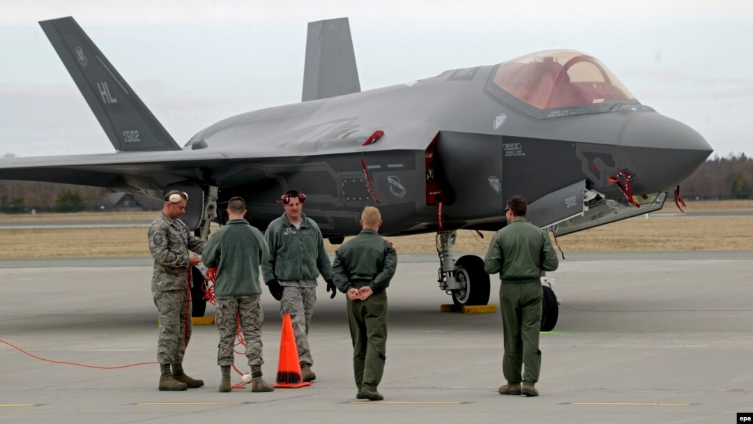 Американский самолет F-35