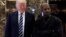 Rapperul Kanye West cu Donald Trump, pe care îl admiră, deși și el și-ar dori să devină președinte SUA.