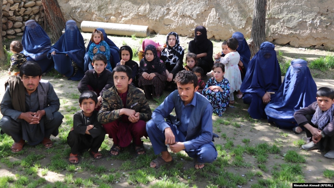 Internally displaced persons in Faizabad, the capital of Badakhshan Province, where the Taliban has carried out a relentless offensive in recent weeks. 