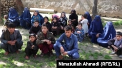 Internally displaced persons in Faizabad, the capital of Badakhshan Province, where the Taliban has carried out a relentless offensive in recent weeks. 