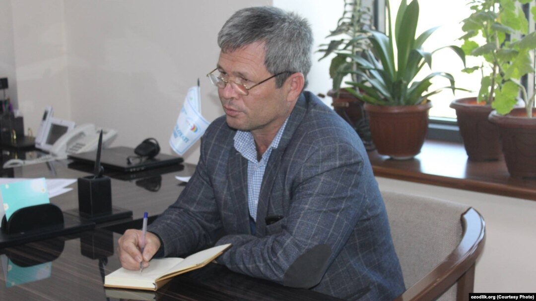 Uzbek journalist Davlatnazar Ruzmetov, aka Davlat Nazar (file photo)