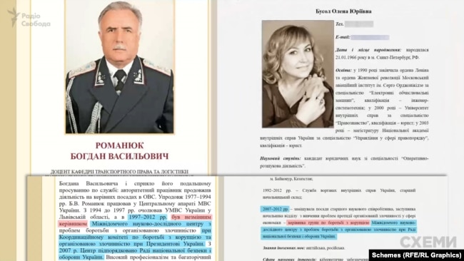 Члени комісії Романюк і Бусол з 2007 по 2012 роки працювали разом в одній аналітичній організації, яка по суті була робочим органом для РНБО – секретаркою якого на той час була Раїса Богатирьова