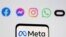 Meta ընկերության և դրա մաս կազմող Facebook-ի, Messenger-ի, Instagram-ի, WhatsApp-ի և Oculus-ի պատկերանշանները