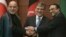 Turkey's Abdullah Gul (center) has hosted talks with his Pakistani and Afghan counterparts, Asif Ali Zardari (right) and Hamid Karzai, a number of times.