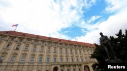 The Czech Foreign Ministry issued its call in a letter posted on Twitter. (file photo)