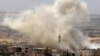 The town of Khan Sheikhun in Syria's Idlib Province was targeted by air strikes on June 3.