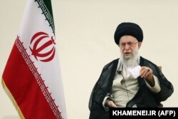 Lideri suprem i Iranit, Ayatollah Ali Khamenei.