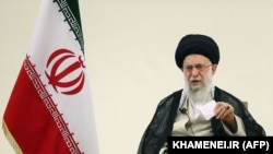 Lideri suprem i Iranit, Ajatollah Ali Khamenei. 