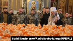 Украин аскерлери үчүн пасхалык кулич. Киев. 12-апрель, 2026-жыл.