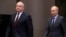 Президент Молдови Ігор Додон (ліворуч) і президент Росії Володимир Путін. Сочі, 10 жовтня 2017 рік 