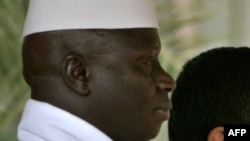 یحیی جامع، رئیس جمهور گامبیا، در سفر او به تهران