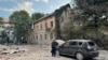 За словами мера, знову, як і місяць тому, прилетіло на вулицю Олени Степанівни