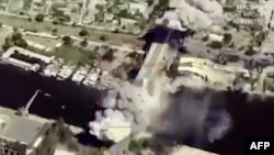 Despite days of Russian air strikes, Kherson city's main connection to its southern island district of Korabelniy remained passable on August 5.