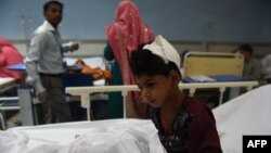 Поранений через вибухи в Лагорі хлопчик, 28 березня 2016 року