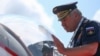 Colonel General Viktor Bondarev last year when he was commander of the Russian Air Force.