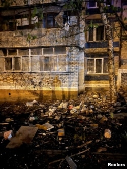На месцы выбуху авіябомбы на вуліцы ў Белгарадзе, Расея, 20 красавіка 2023