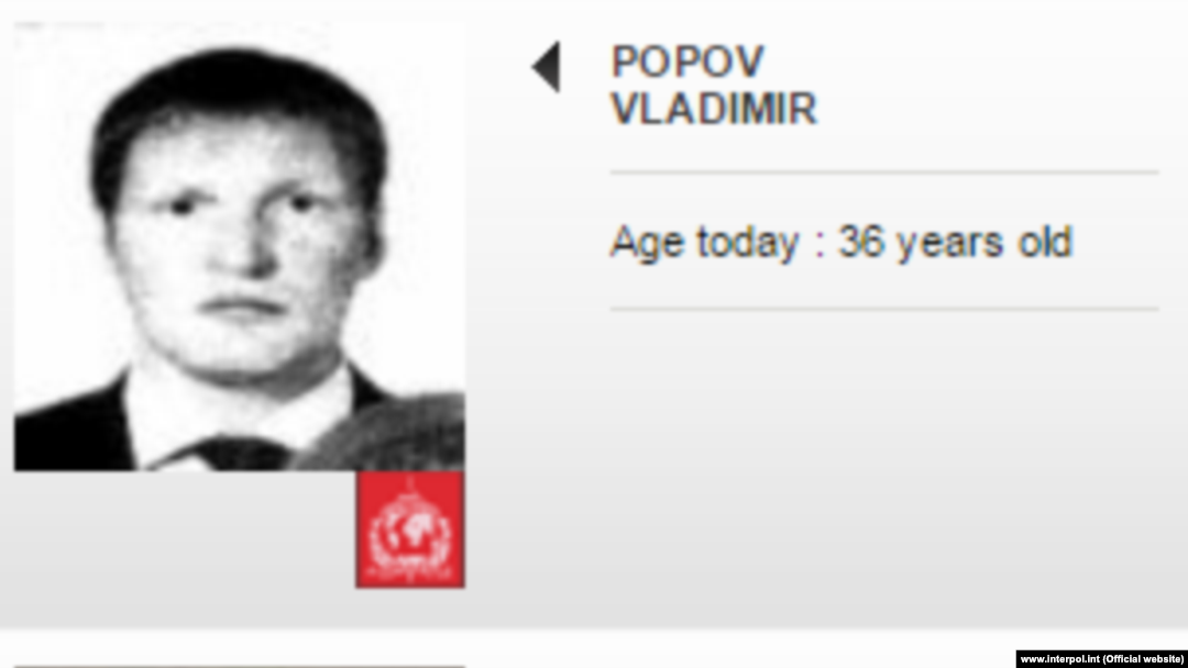 Vladimir “Popov” identifikovan je kao oficir Glavne obavještajne službe (GRU) Ruske Federacije pod pravim imenom Vladimir Nikolajevič Mojsejev