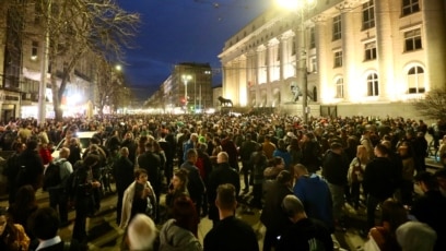 Хиляди се събраха пред Съдебната палата в София в сряда