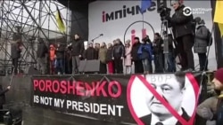 Cторонники Саакашвили провели в Киеве «Марш за будущее»