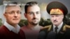 Гісторык Сяргей Абламейка, палітычны аналітык Арцём Шрайбман. Аляксандар Лукашэнка. Ілюстрацыйны каляж   