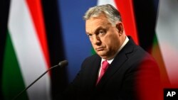 Mađarski premijer Viktor Orban u Budimpešti, 21. decembra 2023. 