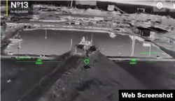 Скриншот видео СБС ВСУ (Феодосия). 15 апреля 2026