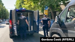 Privođenja u centru Beograda, 4. jul 2025.