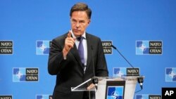 ნატოს გენერალური მდივანი მარკ რიუტე. ბრიუსელი, 3 სექტემბერი, 2025.