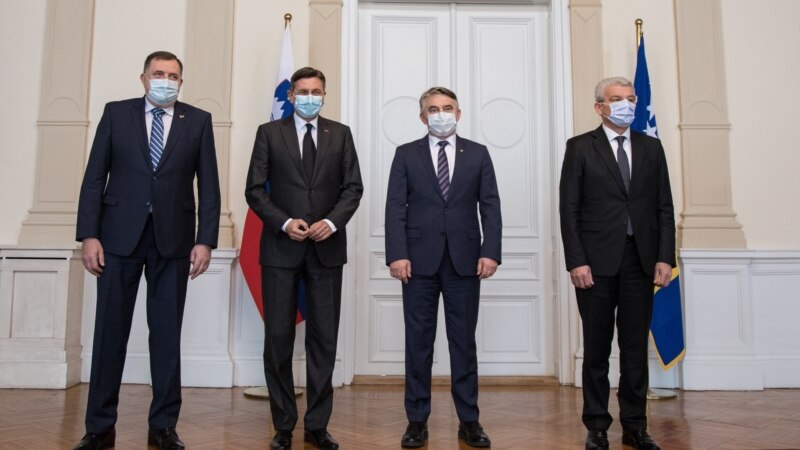 Pahor u Sarajevu: Slovenija donira vakcine BiH 