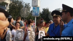 Акцыя салідарнасьці 16 жніўня. Фотарэпартаж