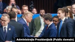 Donald Trump sa liderima NATO zemalja, Hag, 25. juni 2025.