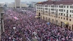 Masovni protest u Minsku dve sedmice nakon izbora