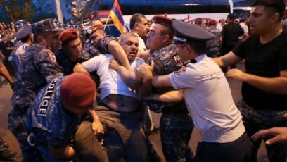 Armenia protests: Russia appears to back old regime as uncertainty grows  over future government, The Independent