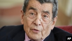 British prosecutor Geoffrey Nice in his office in London, September 2024.