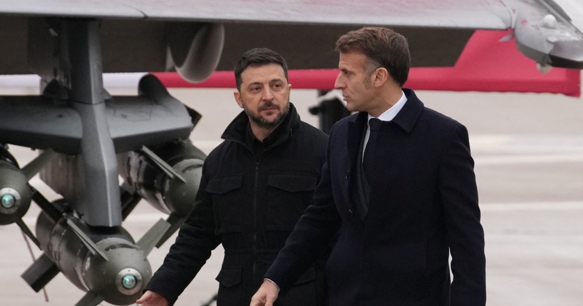 ზელენსკი: საფრანგეთი გააძლიერებს უკრაინისთვის საჰაერო თავდაცვის აღჭურვილობის მიწოდებას