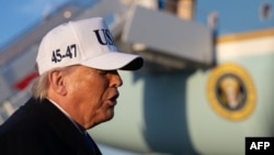 ԱՄՆ նախագահ Դոնալդ Թրամփը Մերիլենդի «Էնդրյուս» ռազմակայանում զրուցում է լրագրողների հետ, 13-ը մարտի, 2026թ.