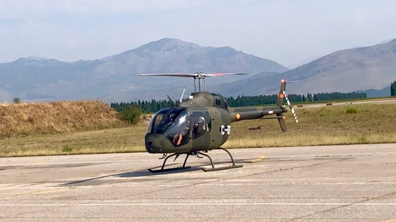 Prvi od četiri američka helikoptera sletio na vojni aerodrom u Podgorici