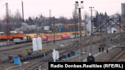 Залізниця в окупованій Ясинуватій Донецької області