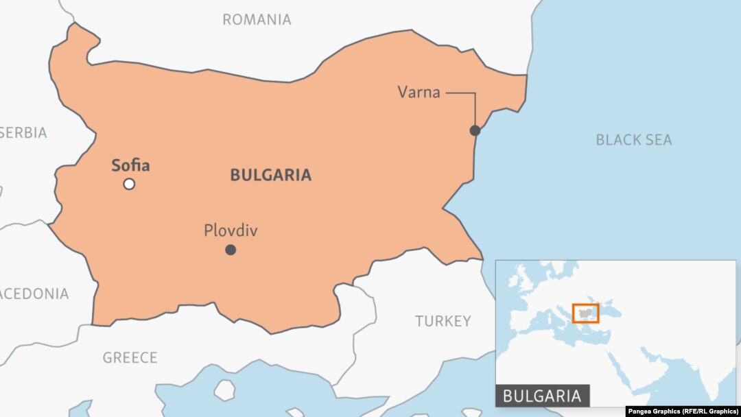 Harta Bulgariei 