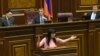 Armenia - Naira Zohrabian of the Tsarukian Bloc speaks during a parliament session in Yerevan, 13Dec2017.