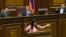 Armenia - Naira Zohrabian of the Tsarukian Bloc speaks during a parliament session in Yerevan, 13Dec2017.