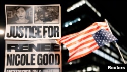 აშშ-ში საპროტესტო აქციები გამოიწვია ქალაქ მინეაპოლისში საიმიგრაციო და საბაჟო სამსახურის ფედერალური აგენტის მიერ 37 წლის რენე ნიკოლ გუდის მკვლელობამ