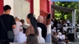 Жогорку окуу жайга тапшыруу. Иллюстрациялык сүрөт. 